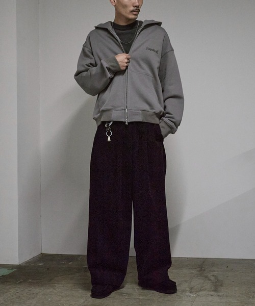 セール】SUPPLIER/サプライヤー Cross Zip Hoodie V2 ラインストーン