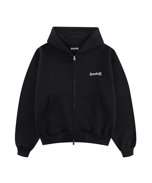 さーや セール】SUPPLIER/サプライヤー Cross Zip Hoodie V2 ラインストーン