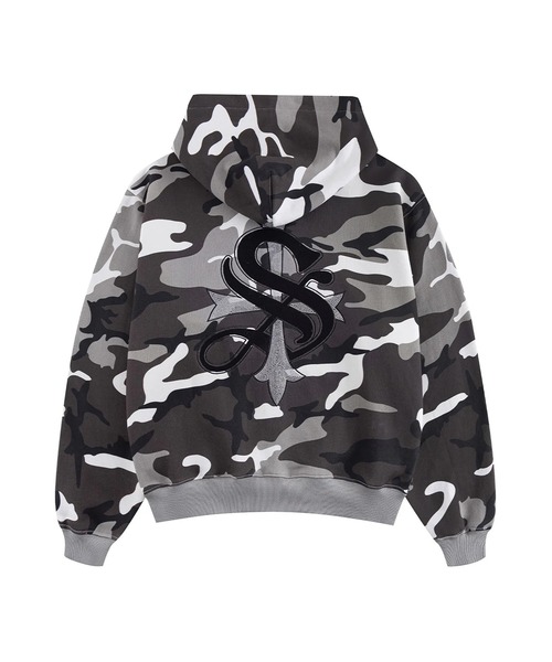 M*n様 Supplier ジップパーカー セール】SUPPLIER/サプライヤー Cross Zip Hoodie V2 ラインストーン