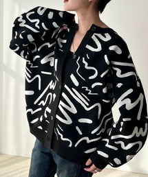 PAGEBOY | ＜WEB限定アイテム＞クルーネックボリュームカーディガン(カーディガン/ボレロ)