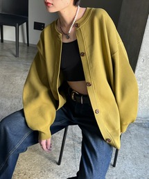 PAGEBOY | <WEB限定アイテム>クルーネックボリュームカーディガン(カーディガン/ボレロ)