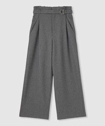 ウールライクフランネルヨークレスパンツ