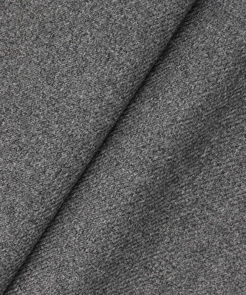 allureville(アルアバイル)の「ウールライクフランネルヨークレスパンツ(その他パンツ・レディース・グレー系その他/ブラック/オフホワイト・2/1)」の8枚目の写真