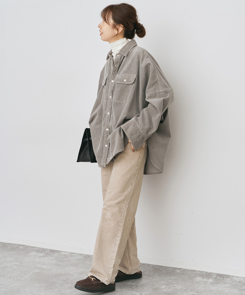 Spick & Span（スピックアンドスパン）の「《WEB限定カラー有り / 追加2》ハイネックプルオーバー（Tシャツ/カットソー・レディース・レッド/ホワイト/スミクロ・FREE）」の16枚目の写真