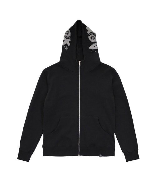 AOX(エーオーエックス)の「Aox alien hoodie zip-up(Black)(パーカー・メンズ・その他・LARGE/MEDIUM/SMALL)」の2枚目の写真
