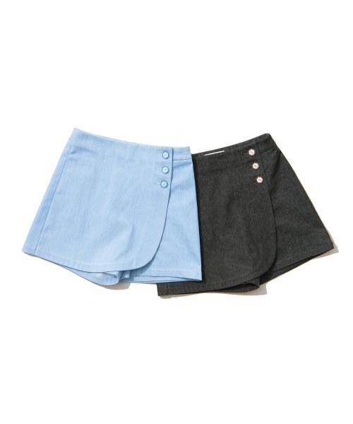 ROCCI ROCCI（ロッシロッシ）の「Rose Denim Skirt pants [DARK BLUE]（スカート・レディース・その他・MEDIUM）」の7枚目の写真