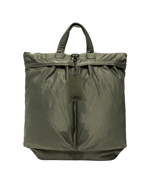 KANEITEI(カネイテイ)の「ROME HELMET BAG L (OLIVE DRAB) / RECYCLED(メッセンジャーバッグ・レディース・カーキオリーブ・FREE)」の1枚目の写真