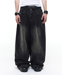 OPUS 0012（オーパス0012）の「Op. 09 MELTED DENIM PANTS BLACK（デニムパンツ）」