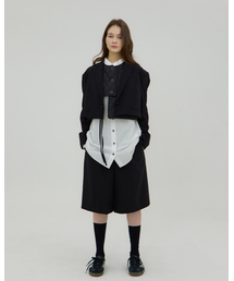 LEVHEARTED（レブハティッド）の「ストカト バミューダパンツ - ブラック（その他パンツ）」