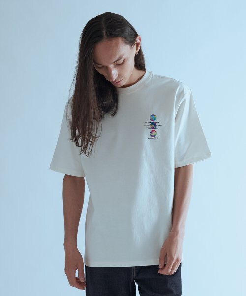 ICONOGRAPHY(アイコノグラフィー)の「地球の日 Part 1. オゾン層破壊 IVY(Tシャツ/カットソー・レディース・アイボリー・SMALL/MEDIUM/LARGE/X-LARGE)」の4枚目の写真