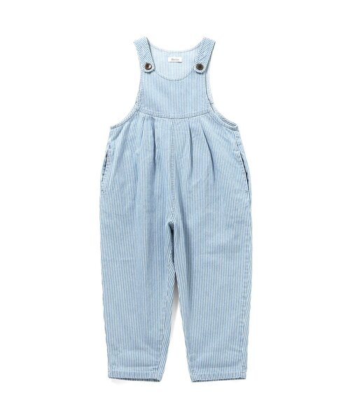 Boribon(ボリボン)の「ココデニムサロペット(サロペット/オーバーオール・キッズ・ストライプ/ネイビー・120/110/100/90/80/70)」の11枚目の写真
