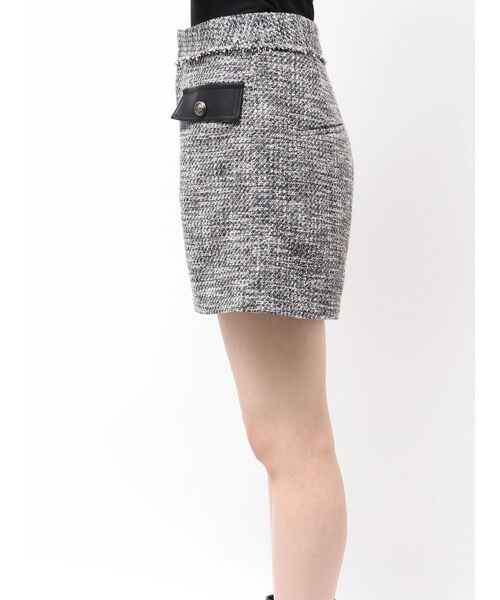 MURUA（ムルーア）の「ツイードショートパンツ（その他パンツ・レディース・ブラック/グレー・2/1）」の12枚目の写真