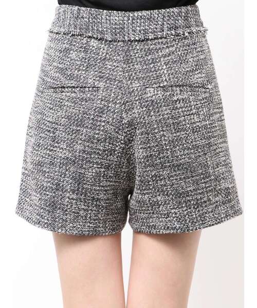 MURUA（ムルーア）の「ツイードショートパンツ（その他パンツ・レディース・ブラック/グレー・2/1）」の10枚目の写真