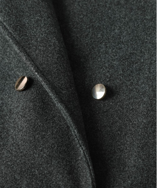 セール】ダブルボタンウール混ピーコート（ピーコート）｜AMELY