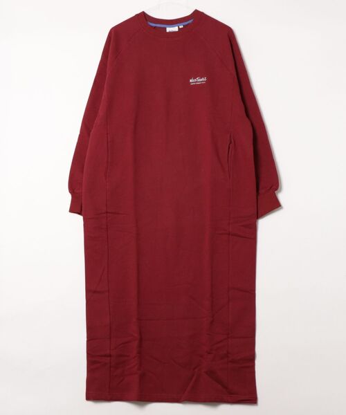 STYLISE（スタイライズ）の「【WILD THINGS】SWEAT ONEPIECE (スウェットワンピース) / 4カラー [WTL25107IS]（ワンピース・レディース・ネイビー/ブラック/レッド・S/M）」の3枚目の写真