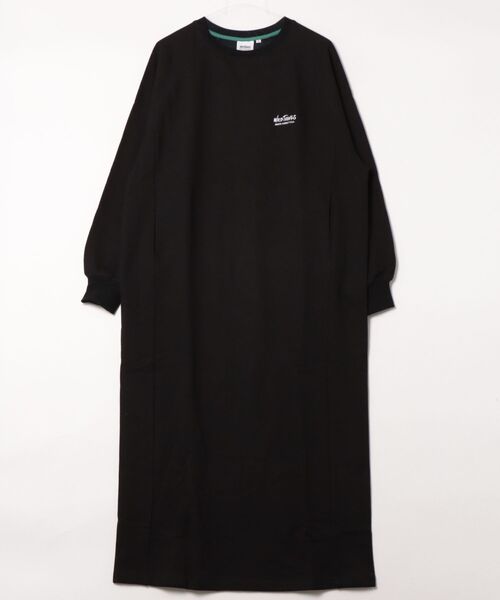 STYLISE（スタイライズ）の「【WILD THINGS】SWEAT ONEPIECE (スウェットワンピース) / 4カラー [WTL25107IS]（ワンピース・レディース・ネイビー/ブラック/レッド・S/M）」の2枚目の写真
