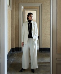 BALLSEY（ボールジィ）の「サンディジョーゼット タックワイドパンツ（その他パンツ）」