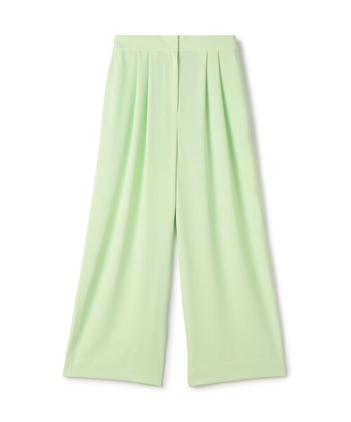 BALLSEY（ボールジィ）の「サンディジョーゼット タックワイドパンツ（その他パンツ・レディース・ネイビー/グリーン/ライトベージュ・36/34/32）」の3枚目の写真