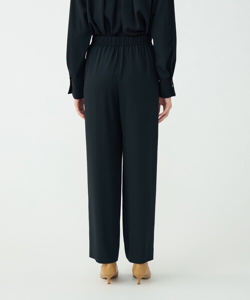 BALLSEY（ボールジィ）の「サンディジョーゼット タックワイドパンツ（その他パンツ・レディース・ネイビー/グリーン/ライトベージュ・36/34/32）」の7枚目の写真