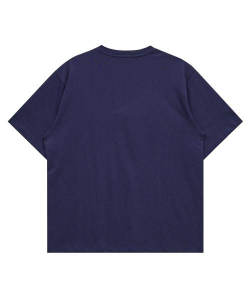 WaiKei（ワイケイ）の「YKチェックアプリケ半袖Tシャツネイビー（Tシャツ/カットソー・レディース・その他・0/1/2）」の4枚目の写真