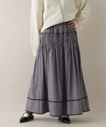RAGEBLUE | ストライプシャーリングスカート(スカート)