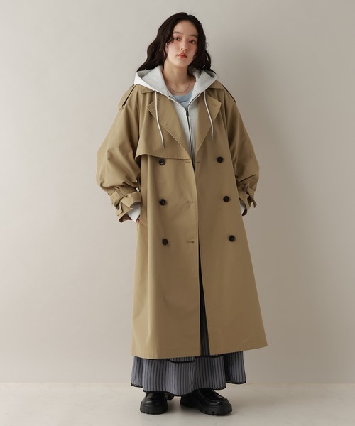 RAGEBLUE(レイジブルー)の「ストライプシャーリングスカート(スカート・レディース・グレー/ブルー・FREE)」の18枚目の写真