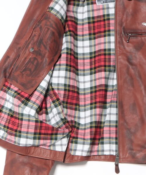 RASSVET / PACCBET（ラスベート）の「RASSVET/ラスべート RASS VINTAGE JK（その他アウター・メンズ・ブラウン・M）」の3枚目の写真