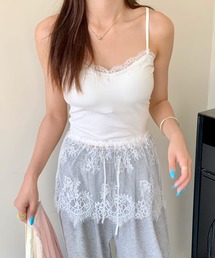 yuue' ( wear )（ユーイ）の「カップ付きレースヘムキャミソール（キャミソール）」