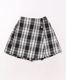 maarook（マルーク）の「モノトーンタータンチェックラップキュロット（その他パンツ）」