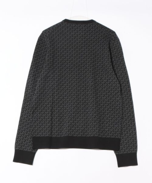 MICHAEL KORS（マイケルコース）の「MICRO MKロゴ クルーネック セーター（ニット/セーター・メンズ・ブラック・L/M/S/XL/XS）」の2枚目の写真