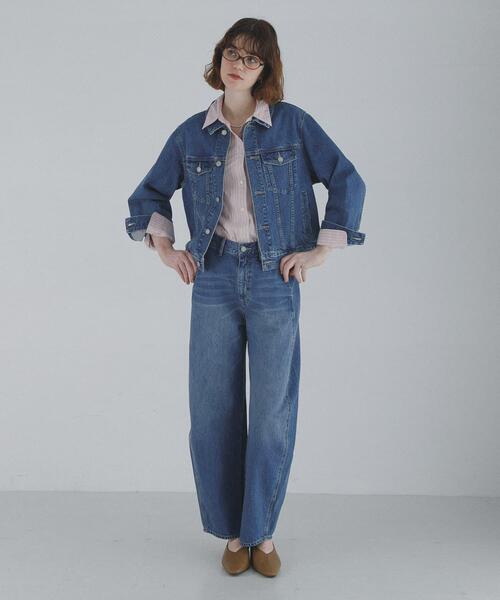 URBAN RESEARCH Sonny Label（アーバンリサーチサニーレーベル）の「オーセンティックデニムショートジャケット（デニムジャケット・レディース・ライトインディゴブルー/インディゴブルー・FREE）」の8枚目の写真