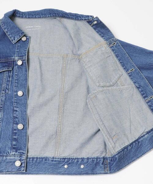 URBAN RESEARCH Sonny Label（アーバンリサーチサニーレーベル）の「オーセンティックデニムショートジャケット（デニムジャケット・レディース・ライトインディゴブルー/インディゴブルー・FREE）」の11枚目の写真