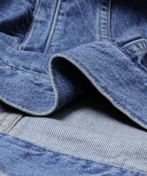 URBAN RESEARCH Sonny Label（アーバンリサーチサニーレーベル）の「オーセンティックデニムショートジャケット（デニムジャケット・レディース・ライトインディゴブルー/インディゴブルー・FREE）」の14枚目の写真