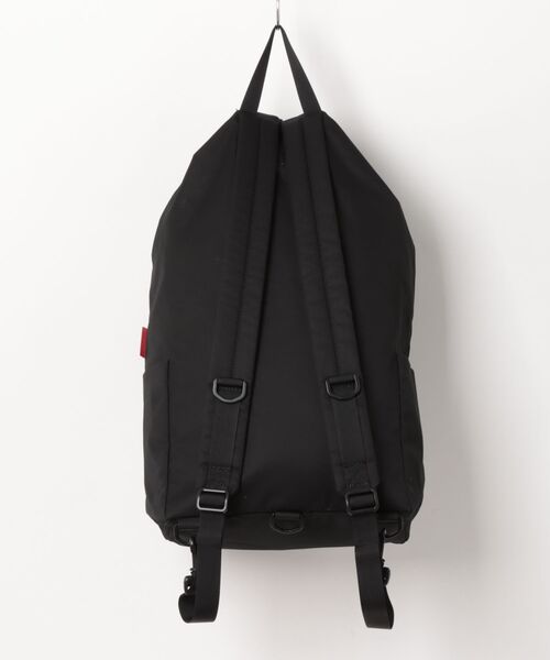 Manhattan Portage（マンハッタンポーテージ）の「CORLEARS HOOK BACKPACK COMBED COTTON GABARDINE DPL（バックパック/リュック・レディース・ブラック・MEDIUM）」の19枚目の写真