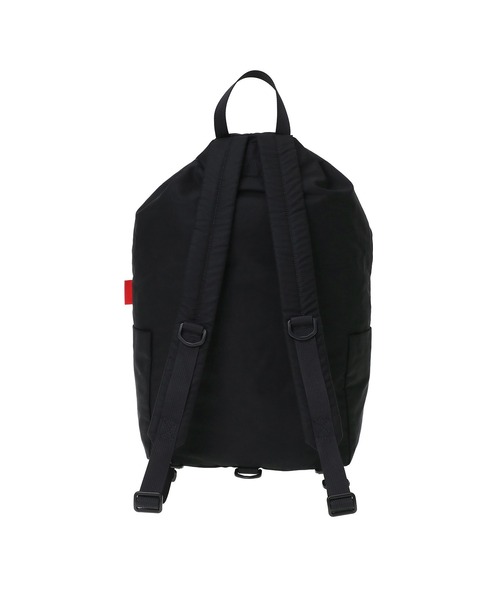 Manhattan Portage（マンハッタンポーテージ）の「CORLEARS HOOK BACKPACK COMBED COTTON GABARDINE DPL（バックパック/リュック・レディース・ブラック・MEDIUM）」の4枚目の写真