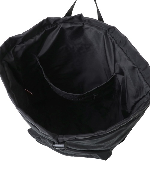 Manhattan Portage（マンハッタンポーテージ）の「CORLEARS HOOK BACKPACK COMBED COTTON GABARDINE DPL（バックパック/リュック・レディース・ブラック・MEDIUM）」の10枚目の写真