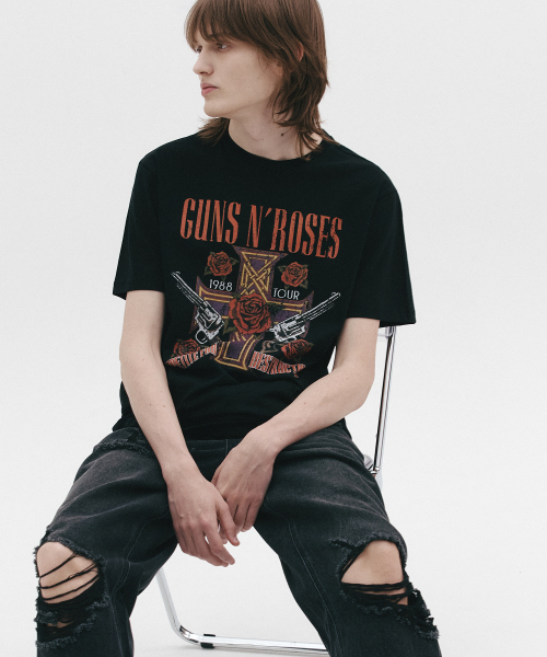 Bravado(ブラヴァド)の「GNR 88 TOUR VINTAGE CROSS (BRENT2346)(Tシャツ/カットソー・メンズ・その他・M/L/XL/2XL)」の2枚目の写真