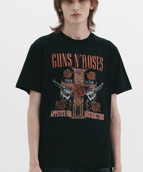 Bravado(ブラヴァド)の「GNR 88 TOUR VINTAGE CROSS (BRENT2346)(Tシャツ/カットソー・メンズ・その他・M/L/XL/2XL)」の5枚目の写真
