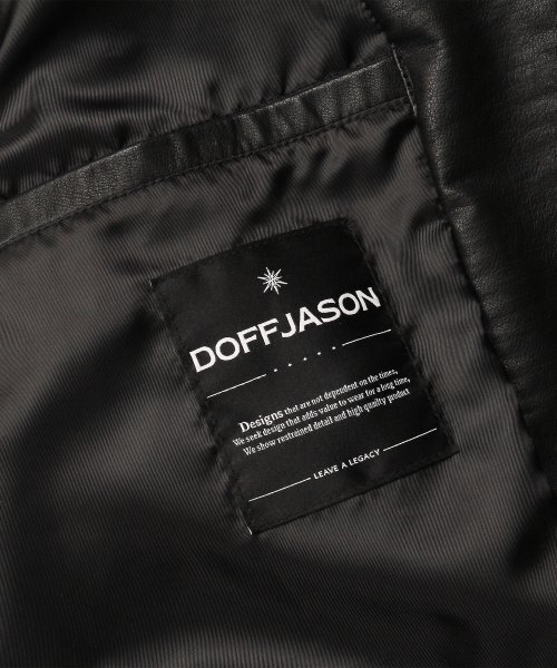 DOFFJASON(ドフジェーソン)の「ウォッシングレザーランバージャックハリントンボマー(ライダースジャケット・メンズ・その他・L/XL/M)」の7枚目の写真