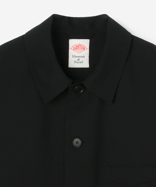 DANTON（ダントン）の「DANTON | リップストップ カバーオール MEN（カバーオール・メンズ・ブラック/ネイビー・44/42/40）」の8枚目の写真