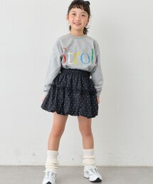 CIAOPANIC TYPY | 【KIDS】《ジュニアサイズあり》ドット/ギンガムティアードバルーンミニスカート(スカート)