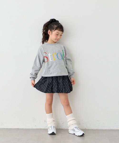 CIAOPANIC TYPY（チャオパニックティピー）の「【KIDS】《ジュニアサイズあり》ドット/ギンガムティアードバルーンミニスカート（スカート・キッズ・ブラック/ブラック系その他・SMALL/MEDIUM/LARGE/X-LARGE/XX-LARGE）」の14枚目の写真