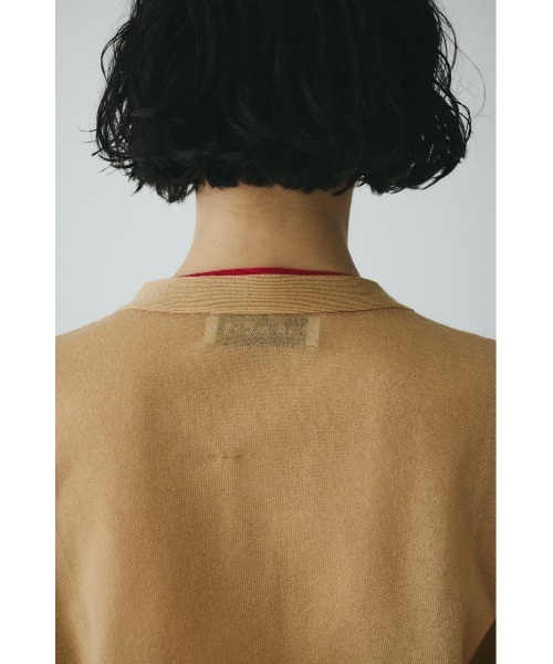 HeRIN.CYE(ヘリンドットサイ)の「Double end cardigan ダブルエンドカーディガン(カーディガン/ボレロ・レディース・ベージュ/ピンク/ネイビー・FREE)」の16枚目の写真