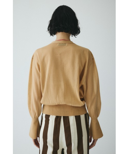 HeRIN.CYE(ヘリンドットサイ)の「Double end cardigan ダブルエンドカーディガン(カーディガン/ボレロ・レディース・ベージュ/ピンク/ネイビー・FREE)」の18枚目の写真