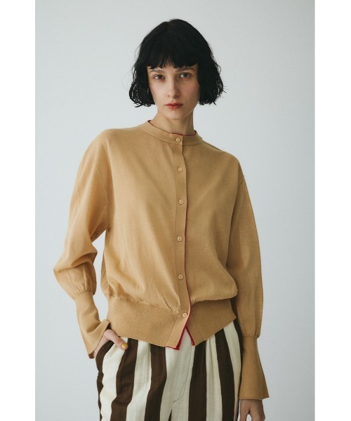 HeRIN.CYE(ヘリンドットサイ)の「Double end cardigan ダブルエンドカーディガン(カーディガン/ボレロ・レディース・ベージュ/ピンク/ネイビー・FREE)」の22枚目の写真