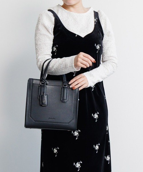 Jewelna Rose（ジュエルナローズ）の「【袱紗付き】 アリゼ シンクブラック 65651（ハンドバッグ・レディース・ブラック・FREE）」の3枚目の写真