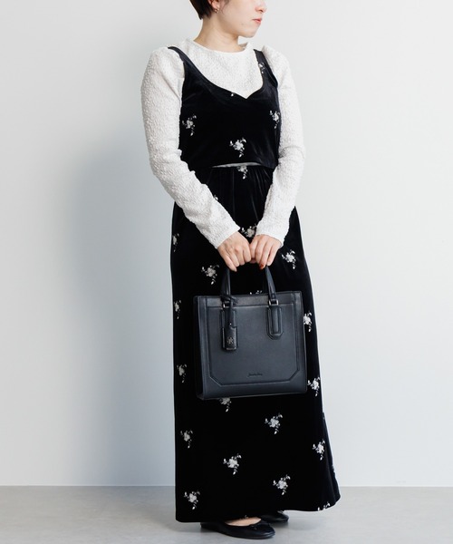 Jewelna Rose（ジュエルナローズ）の「【袱紗付き】 アリゼ シンクブラック 65651（ハンドバッグ・レディース・ブラック・FREE）」の6枚目の写真