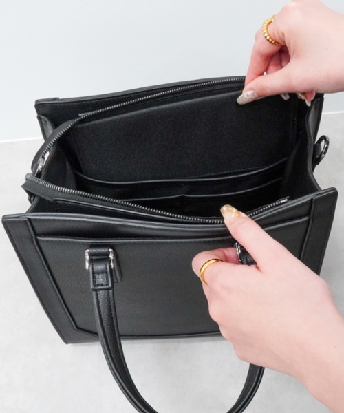 Jewelna Rose（ジュエルナローズ）の「【袱紗付き】 アリゼ シンクブラック 65651（ハンドバッグ・レディース・ブラック・FREE）」の13枚目の写真