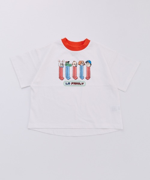 Ocean&Ground（オーシャン&グラウンド）の「Jr.FUN! FUN! FUN!ﾌﾟﾘﾝﾄTｼｬﾂ（Tシャツ/カットソー・キッズ・ブラック/ライム/レッド/ホワイト/キナリ/イエロー・150/160）」の2枚目の写真