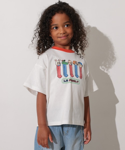 Ocean&Ground（オーシャン&グラウンド）の「Jr.FUN! FUN! FUN!ﾌﾟﾘﾝﾄTｼｬﾂ（Tシャツ/カットソー・キッズ・ブラック/ライム/レッド/ホワイト/キナリ/イエロー・150/160）」の18枚目の写真